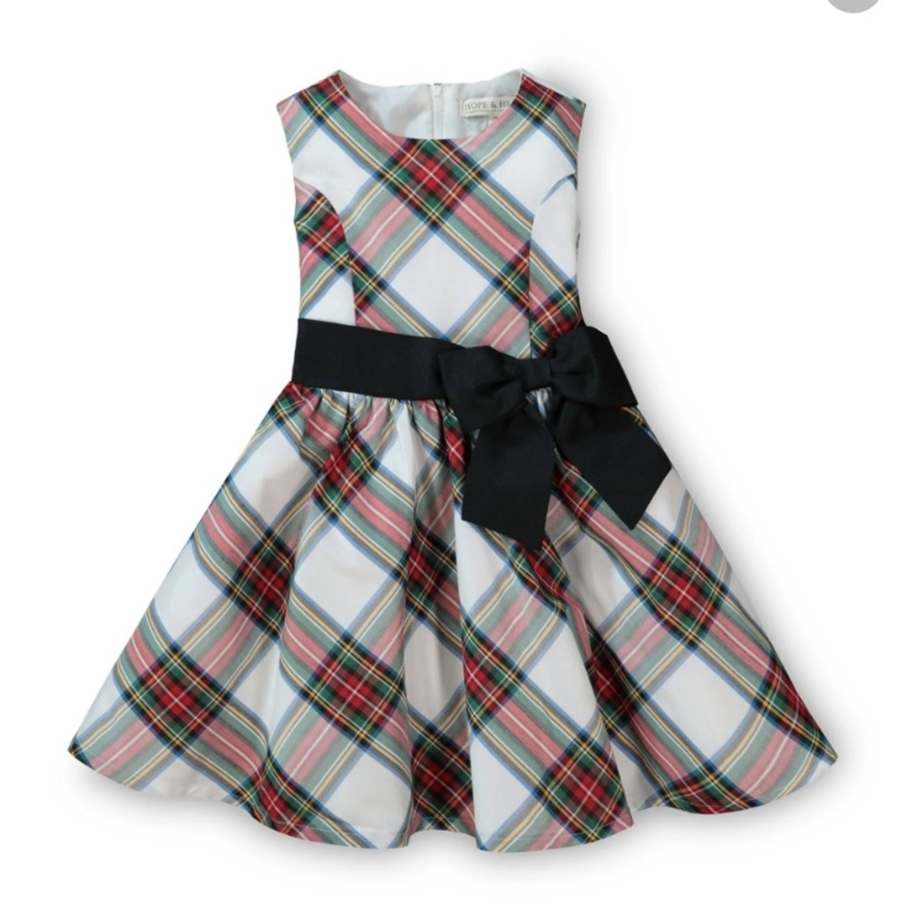 Tartan Plaid Toddler Girl Dress